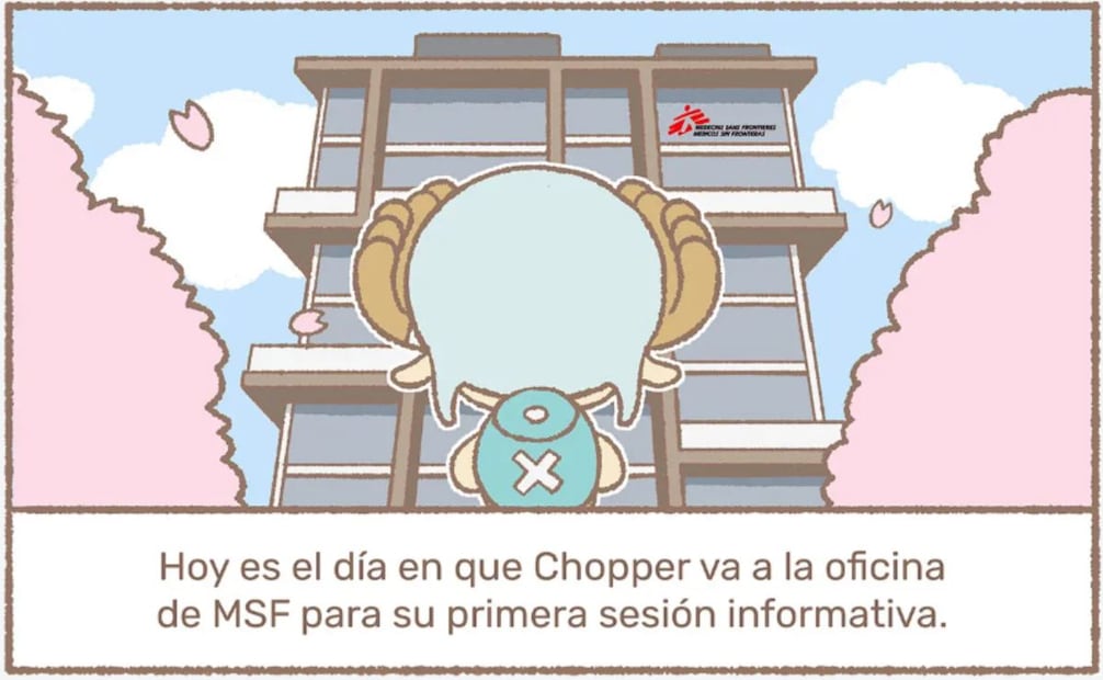 Médicos Sin Fronteras reconoce a Tony Tony Chopper como colaborador oficial. Foto: Captura de pantalla