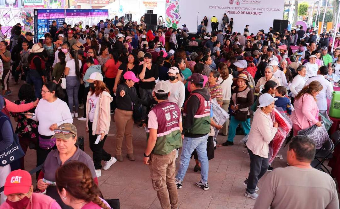 Comienzan autoridades locales programa de paz e igualdad en Mixquic, 16 de febrero de 2025. Foto: Especial