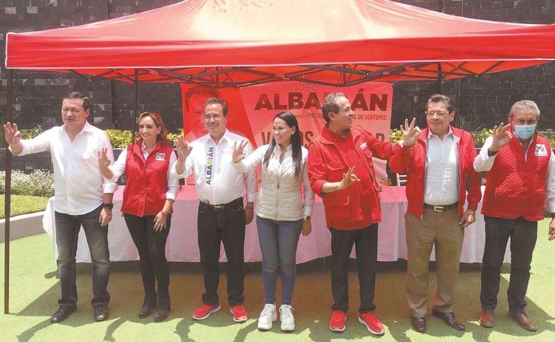 Alejandra del Moral exhortó a todos los candidatos a hacer campañas limpias y con propuestas. Foto: ESPECIAL