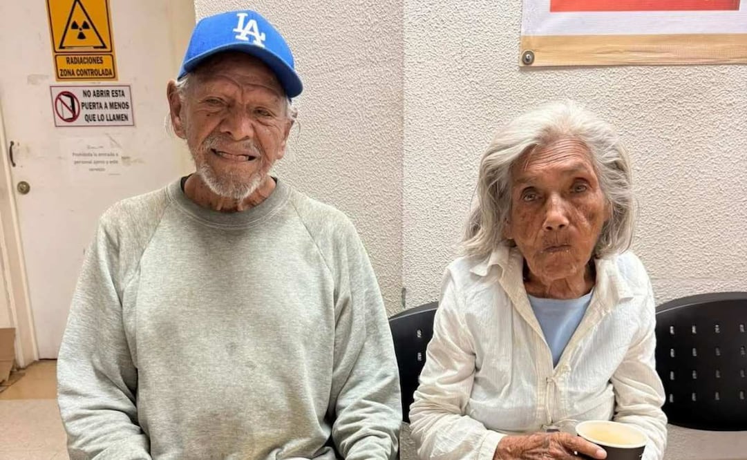 Abandonan a pareja de adultos mayores en Guaymas, Sonora (19/01/2026). Foto: Especial