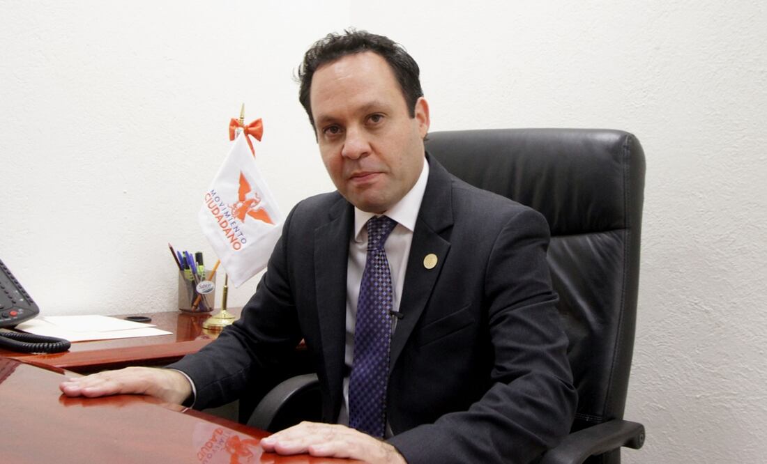 Clemente Castañeda, coordinador nacional de Movimiento Ciudadano. Foto: Archivo/EL UNIVERSAL