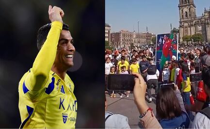 Cristiano Ronaldo reúne a aficionados en el Zócalo de la CDMX para celebrar su cumpleaños; así se vivió el divertido momento