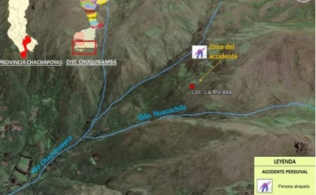 Zona del accidente. (Foto: Centro de Emergencia de Perú / El Comercio / GDA)