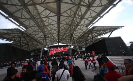 Así llegó la afición de Diablos al nuevo estadio