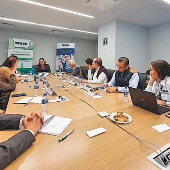 María Luisa Albores González, titular de Bienestar, se reunió con directivos del Coneval para acordar la evaluación de programas sociales. TOMADA DE TWITTER