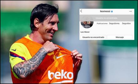 ¿Por qué la cuenta de Instagram de Messi fue desactivada?