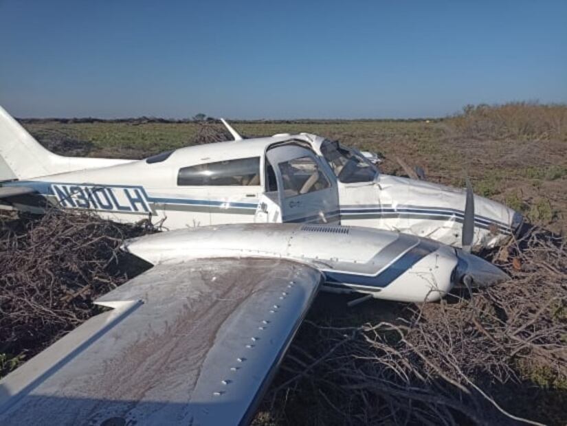 Se desploma avioneta en Reynosa, Tamaulipas  