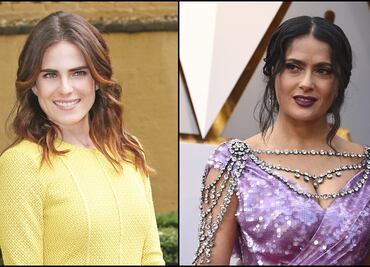 Karla Souza y Salma Hayek dan su "Vote Like A Madre"
