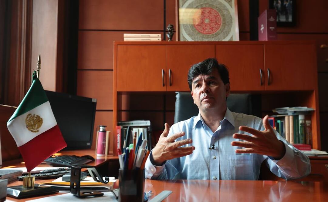 El coordinador General de Comunicación Social de Presidencia, Jesús Ramírez Cuevas (Foto: Archivo / EL UNIVERSAL)