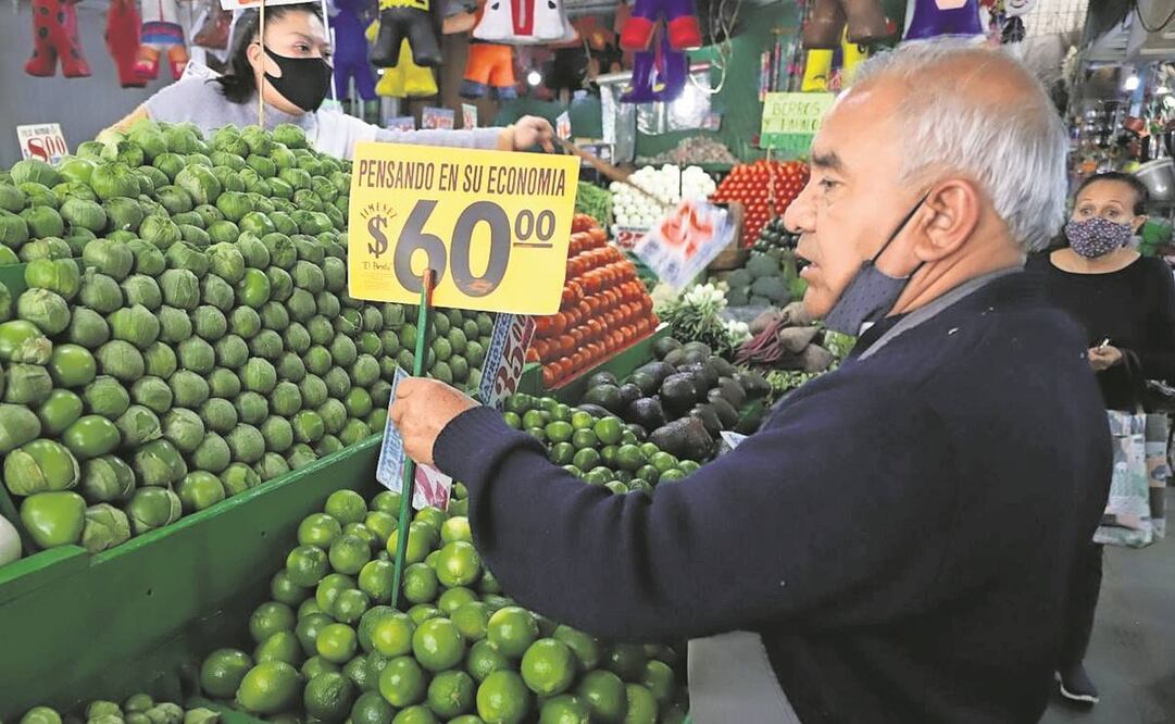 La tasa de inflación mexicana subió en marzo hasta 7.45%, su mayor nivel desde 2001.  Foto: Archivo CUARTOSCURO