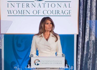 "La era de la brutalidad contra las mujeres se ha acabado": Melania Trump
