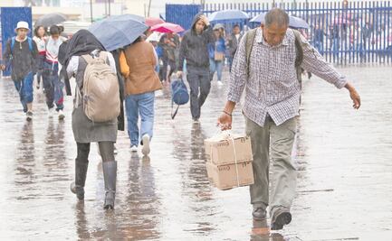 Se esperan lluvias muy fuertes y granizo en la CDMX