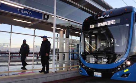 ¡Al fin! Arranca operación de la estación Tulipán del Trolebús Elevado tras un año de atraso