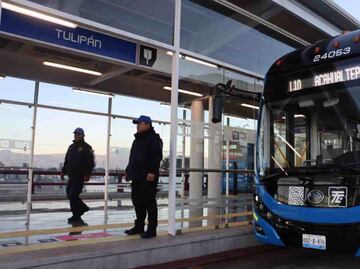 ¡Al fin! Arranca operación de la estación Tulipán del Trolebús Elevado tras un año de atraso