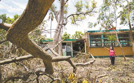 "Grace" retrasa el regreso a clases en Poza Rica