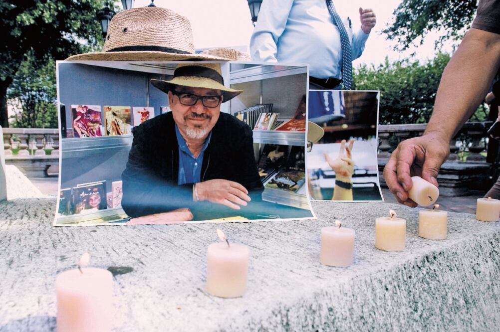 El titular de la FEADLE, Ricardo Sánchez Pérez del Pozo, reiteró que el móvil del asesinato de Javier Valdez fue por su labor periodística relacionada con temas del narcotráfico (ARCHIVO. EL UNIVERSAL)
