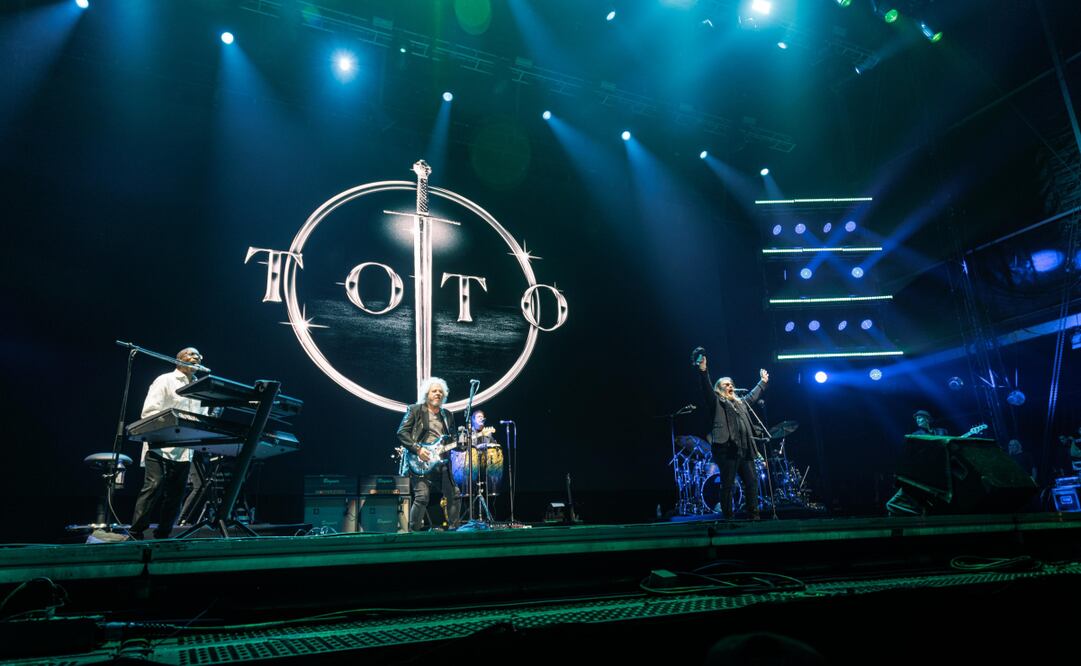 Toto tocando sus clásicos en el festival Corona Capital. Foto: Yaretzy M. Osnaya / EL UNIVERSAL