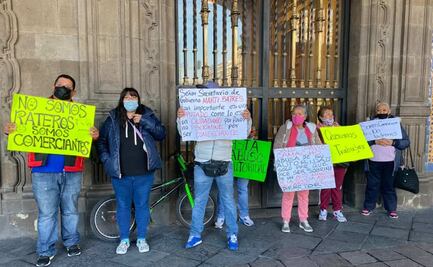 Comerciantes del Centro Histórico exigen ordenamiento del comercio "sin abusos"