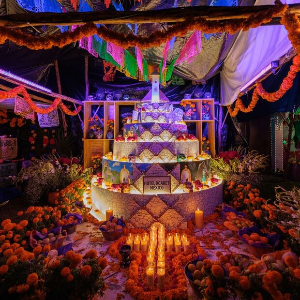 Festival de Vida y Muerte 2024. Foto: Instagram @xcaretpark