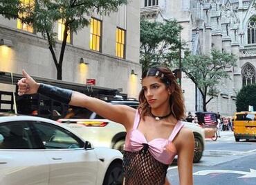 Mar de Regil presume outfit en Instagram y la critican: "Yo de niña cuando me vestía sola"