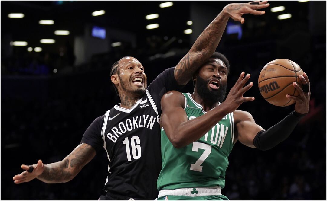 Los Nets caen sin atenuantes frente a unos sólidos Boston Celtics / FOTO: AFP