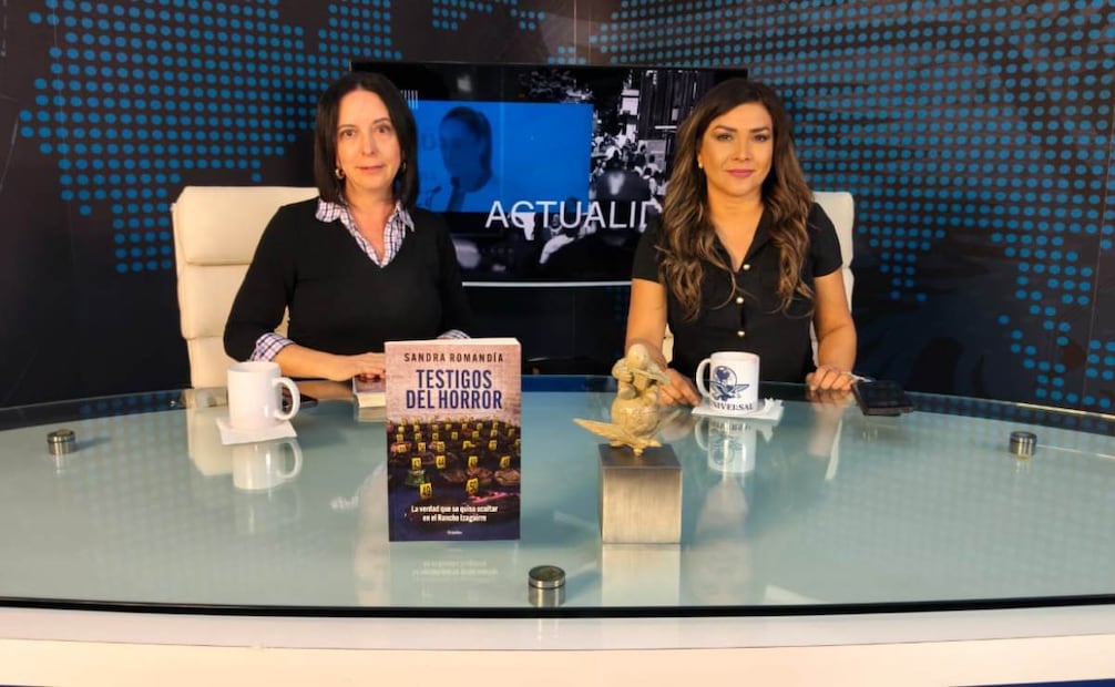 Sandra Romandía narra investigación sobre el hallazgo del Rancho Izaguirre en Testigos del horror (18/03/2026). Foto: Julio Suárez / EL UNIVERSAL