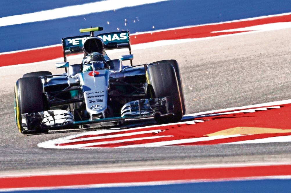 El piloto alemán dominó la tanda vespertina del Circuito de las Américas, en Austin.
