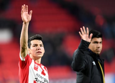 Hirving Lozano y Erick Gutiérrez anotan en goleada del PSV