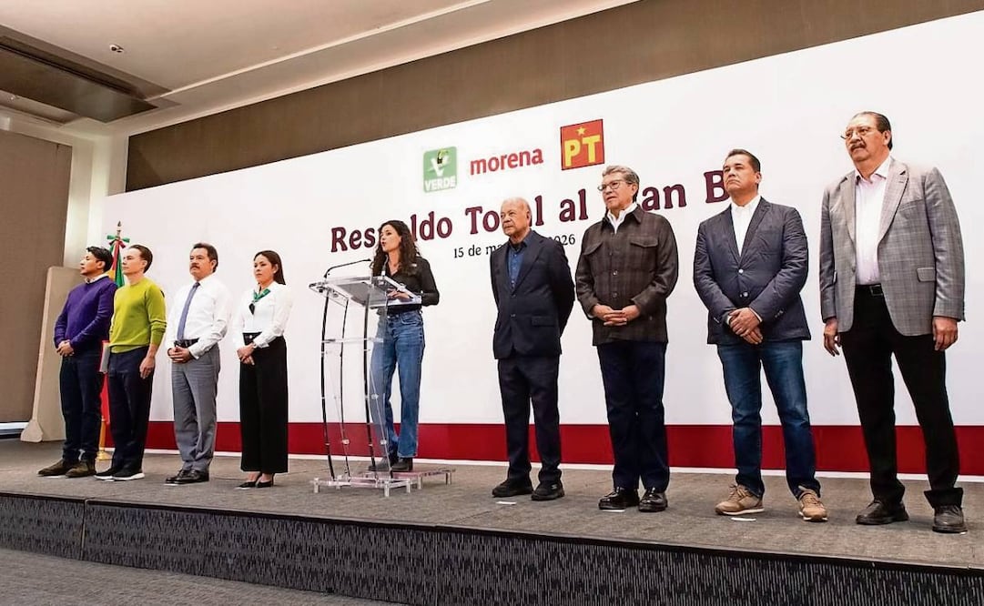 El pasado 15 de marzo, dirigentes y coordinadores parlamentarios de Morena, PT y Verde dieron su respaldo total al plan B de la presidenta Claudia Sheinbaum. Foto: Archivo CUARTOSCURO