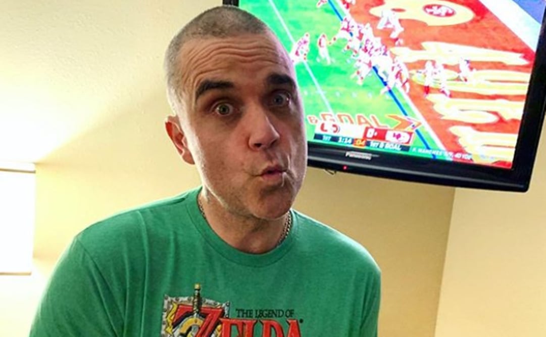 Robbie Williams. Foto: Instagram 