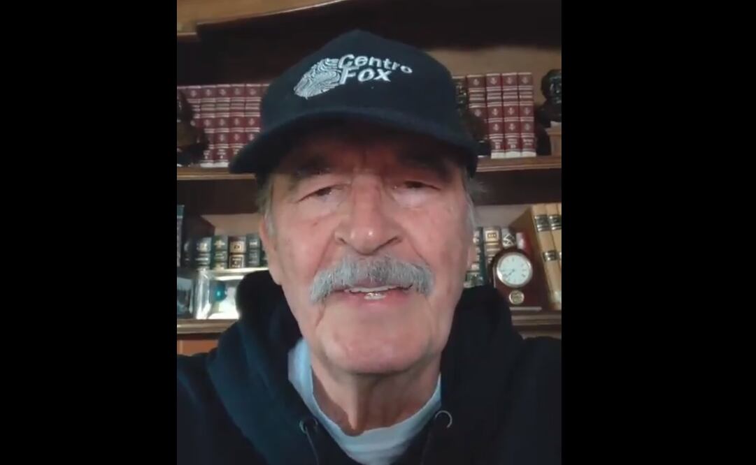 Vicente Fox. Foto: X @VicenteFoxQue