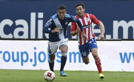 Puebla derrota por la mínima al Atlético de San Luis