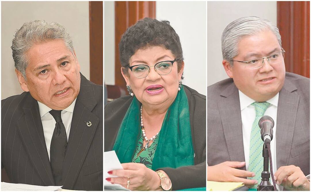 De izquierda a derecha: Carlos Daza, Doctor en Derecho, Ernestina Godoy, procudarora de la Ciudad de México y Fernando Vázquez Herrera, abogado. Fotos/ Especiales