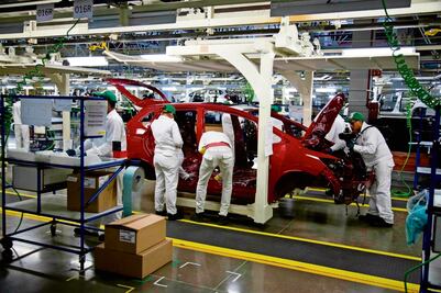 Industria automotriz exporta 528 mdd al día