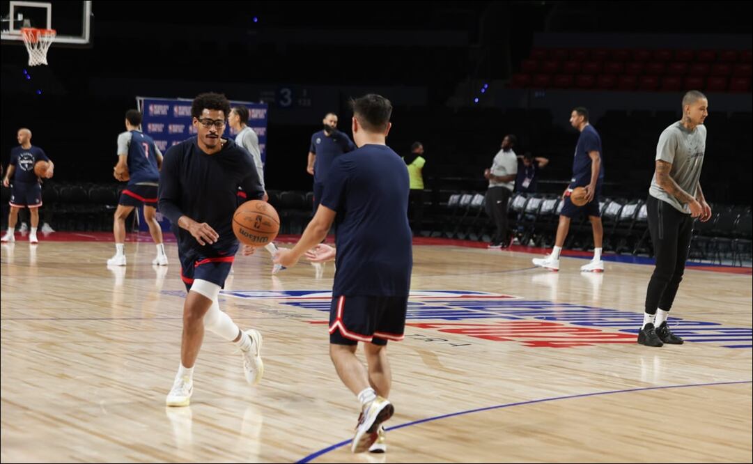 Jordan Poole quiere "jugar para el público" en la visita de los Washington Wizards a México / Foto: Carlos Mejía - EL UNIVERSAL