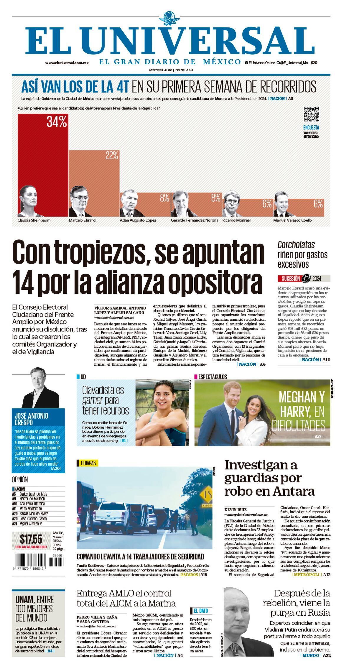 Portada impresa
