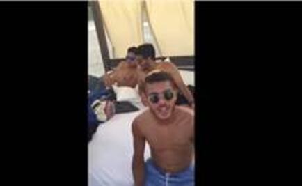 "Europeos" se divierten mientras cesan al "Piojo"