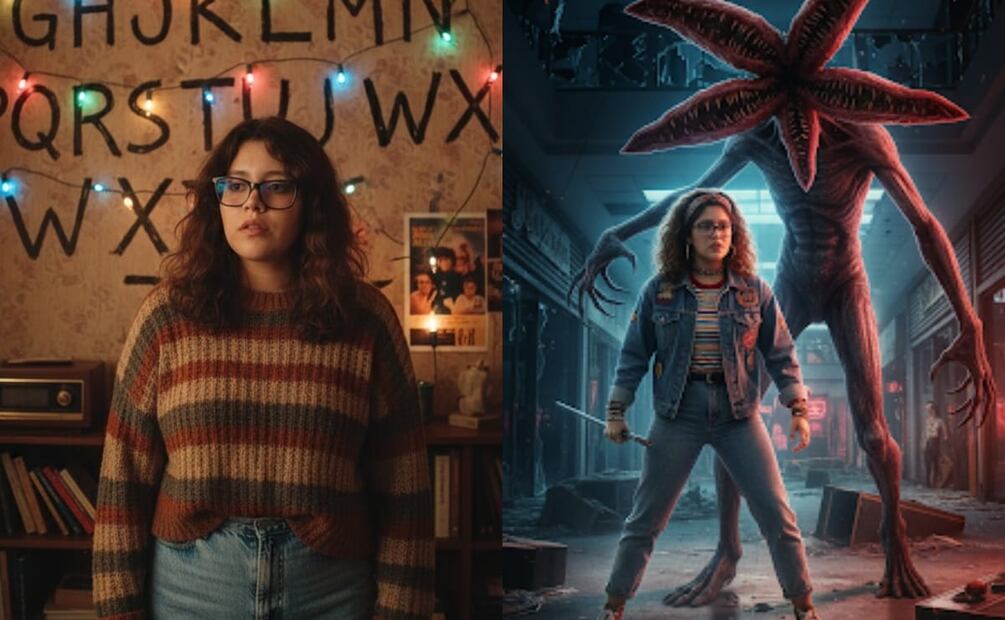 Cómo convertir tu foto al estilo Stranger Things con Gemini. Imagen: captura de pantalla