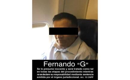 Extraditan de EU a México a Fernando "G", por el presunto delito de homicidio calificado