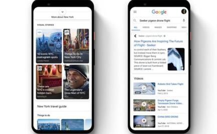 Al estilo “Stories”, así lucen ahora las recomendaciones en Google