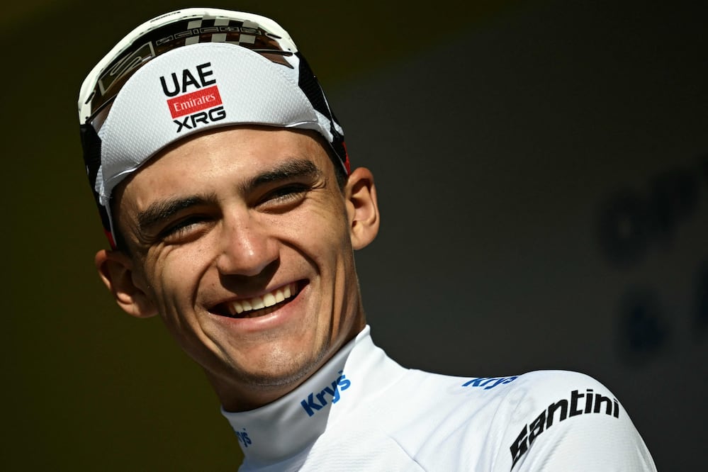 El ciclista mexicano Isaac del Toro, campeón de la Vuelta de Alemania - Foto: AFP