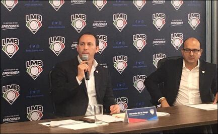 Horacio de la Vega es presentado como presidente de la Liga Mexicana de Beisbol