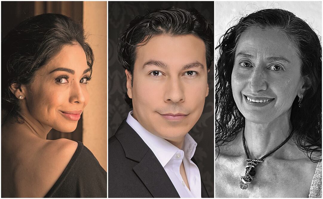 Guadalupe de la Paz y Jesús León son los cantantes principales de la ópera que tendrá funciones los días 23, 26 y 28 de septiembre, y el 3 de octubre. Ruby Tagle es la directora escénica de la pieza. Foto: Cortesía. Bellas Artes
