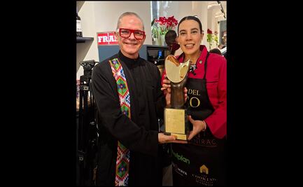 México entrega reconocimiento a ganadores del concurso "Taco de Oro" durante la Fitur 2026 en España