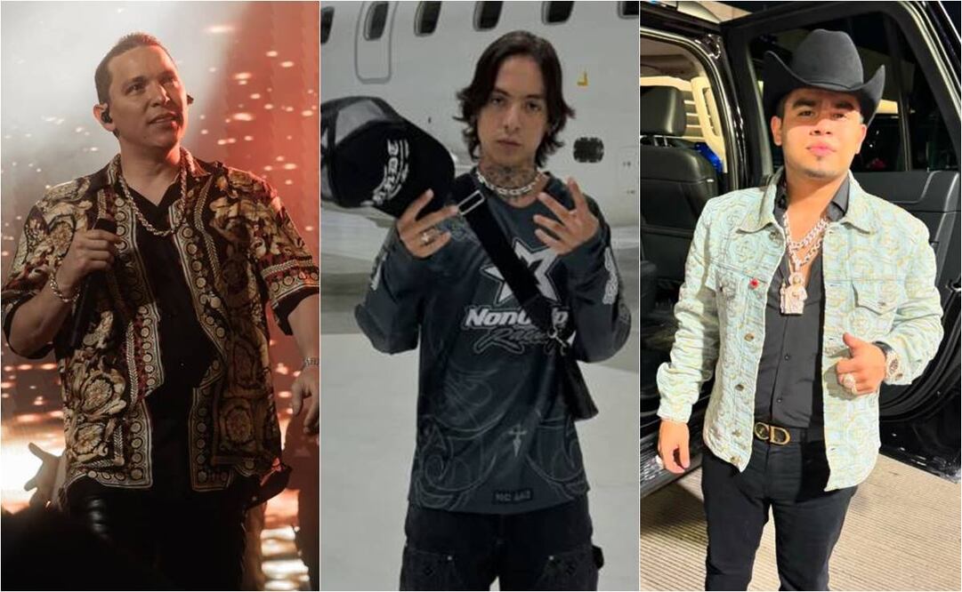 Una célula delictiva, a través de un mensaje, acusa a Natanael Cano, Javier Rosas y Tito Torbellino Jr. de apoyar al grupo delincuencial "Los Salazar"- 6 de enero 2024 / Foto: Instagram