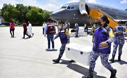 Llega nuevo lote con 134 mil vacunas de AstraZeneca a Sinaloa