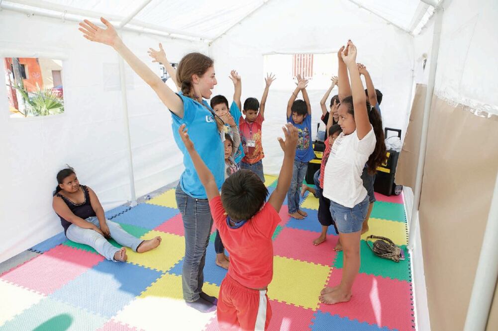 Apoyo. Unicef habilitó 13 espacios seguros animados por facilitadores, que operan de lunes a sábado en Oaxaca. (ARCHIVO EL UNIVERSAL)