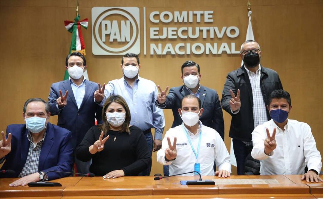 Hoy se anunció que Eduardo Rivera será el candidato panista a la alcaldía de Puebla (Foto: @MarkoCortes)