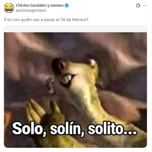 Memes del arranque de febrero de 2026. Foto: X