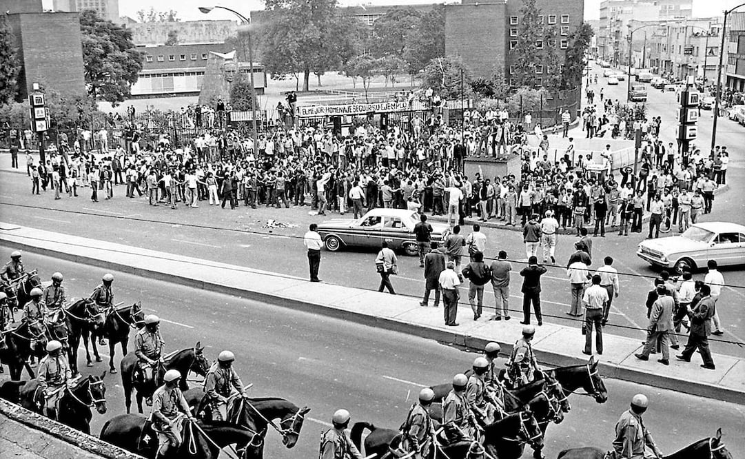 Hoy se cumplen 50 años de la represión de que fueron objeto estudiantes del IPN y de la UNAM, el 10 de junio de 1971
